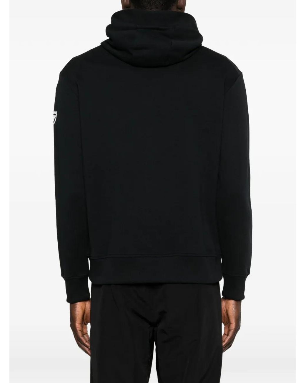 Rossignol Black Logo Full-Zip Hoodie for men