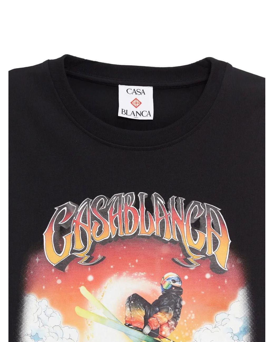 Casablanca Black Logo-Print Sweatshirt for men