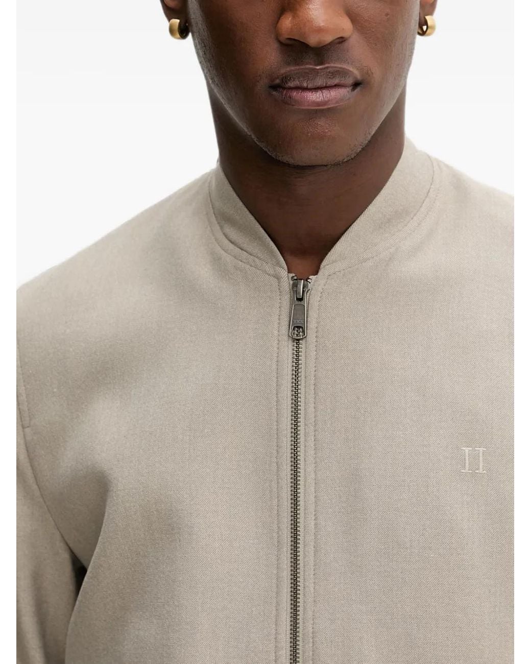 Les Deux Natural Como Bomber Jacket for men