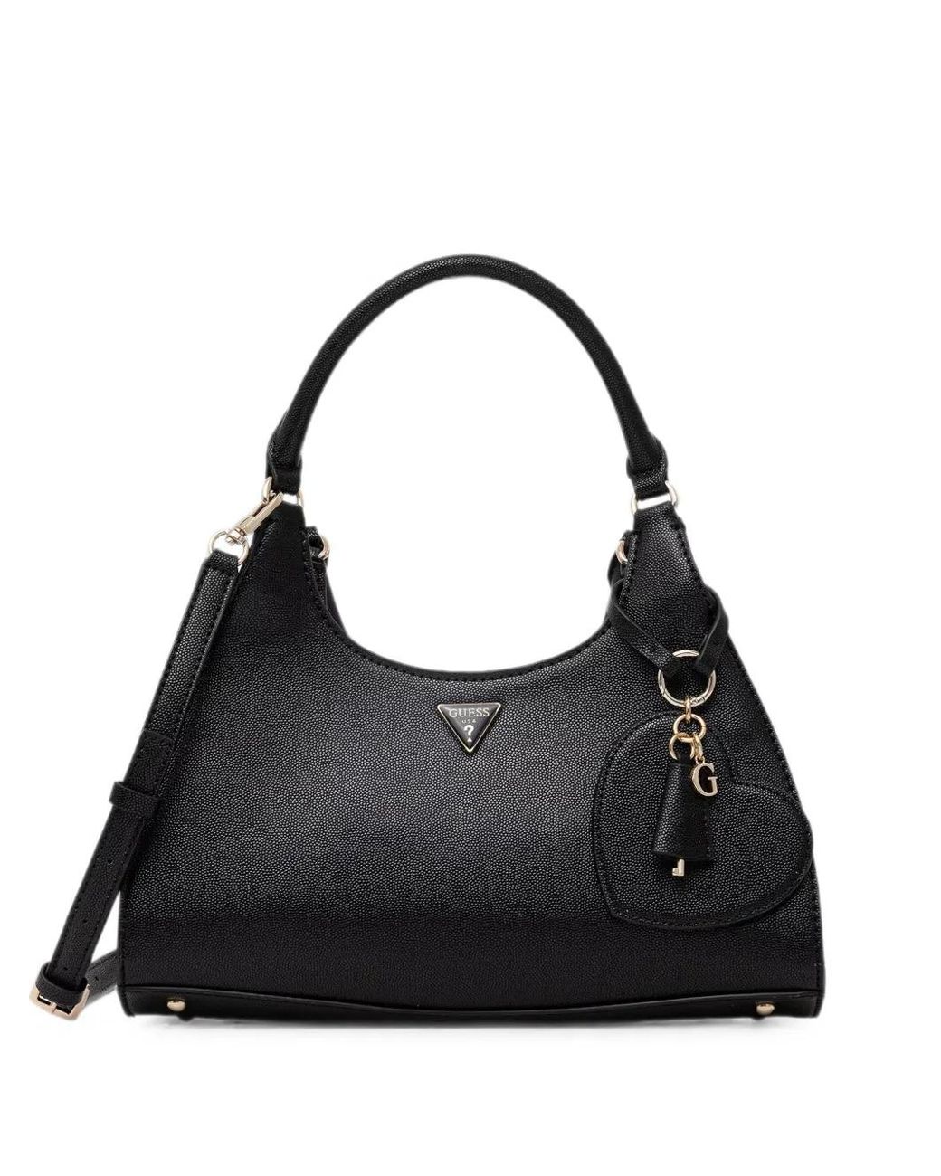 Guess Black Isobel Logo Handbag