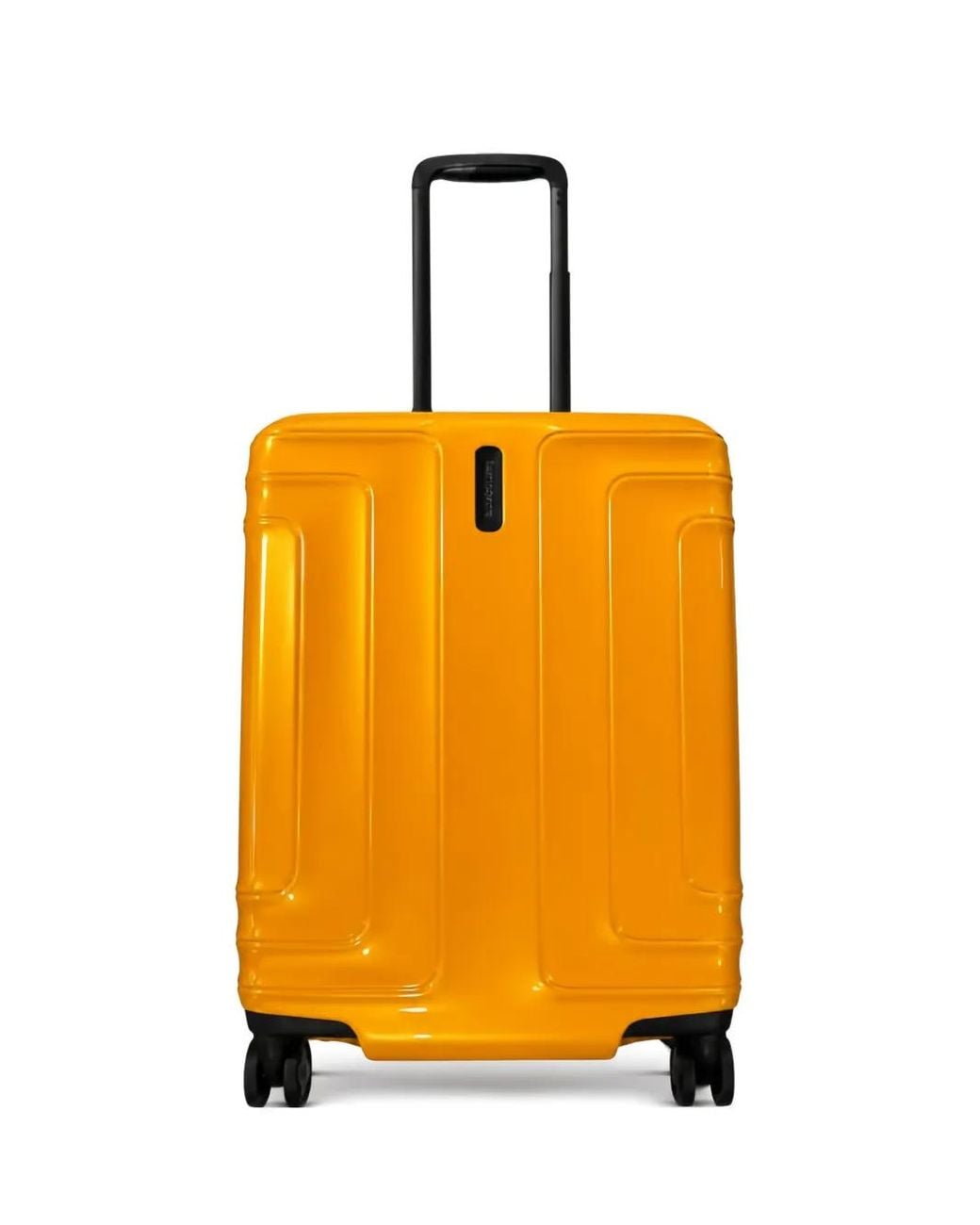 Samsonite Orange Hard-Shell Suitcase