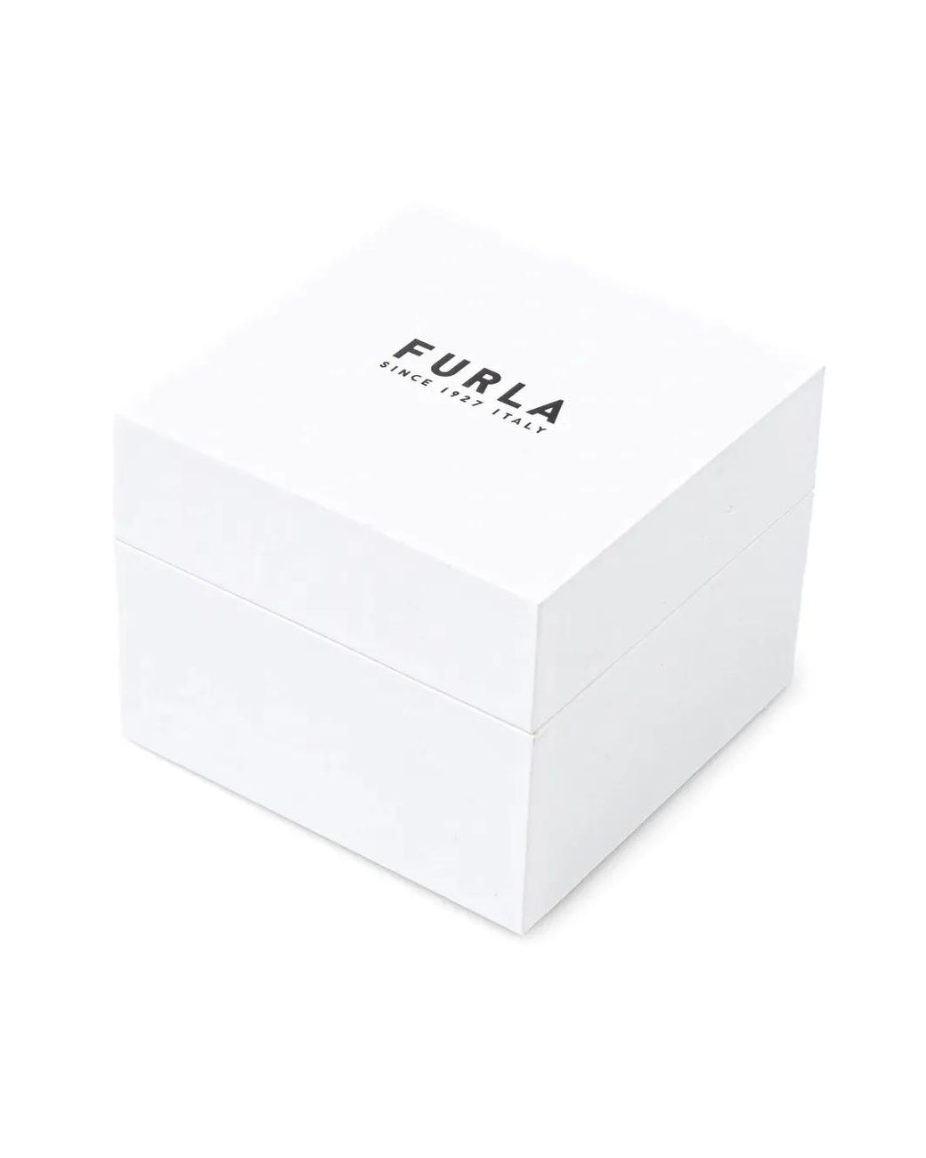 Furla White Arch Bar Pattern 34Mm Watch