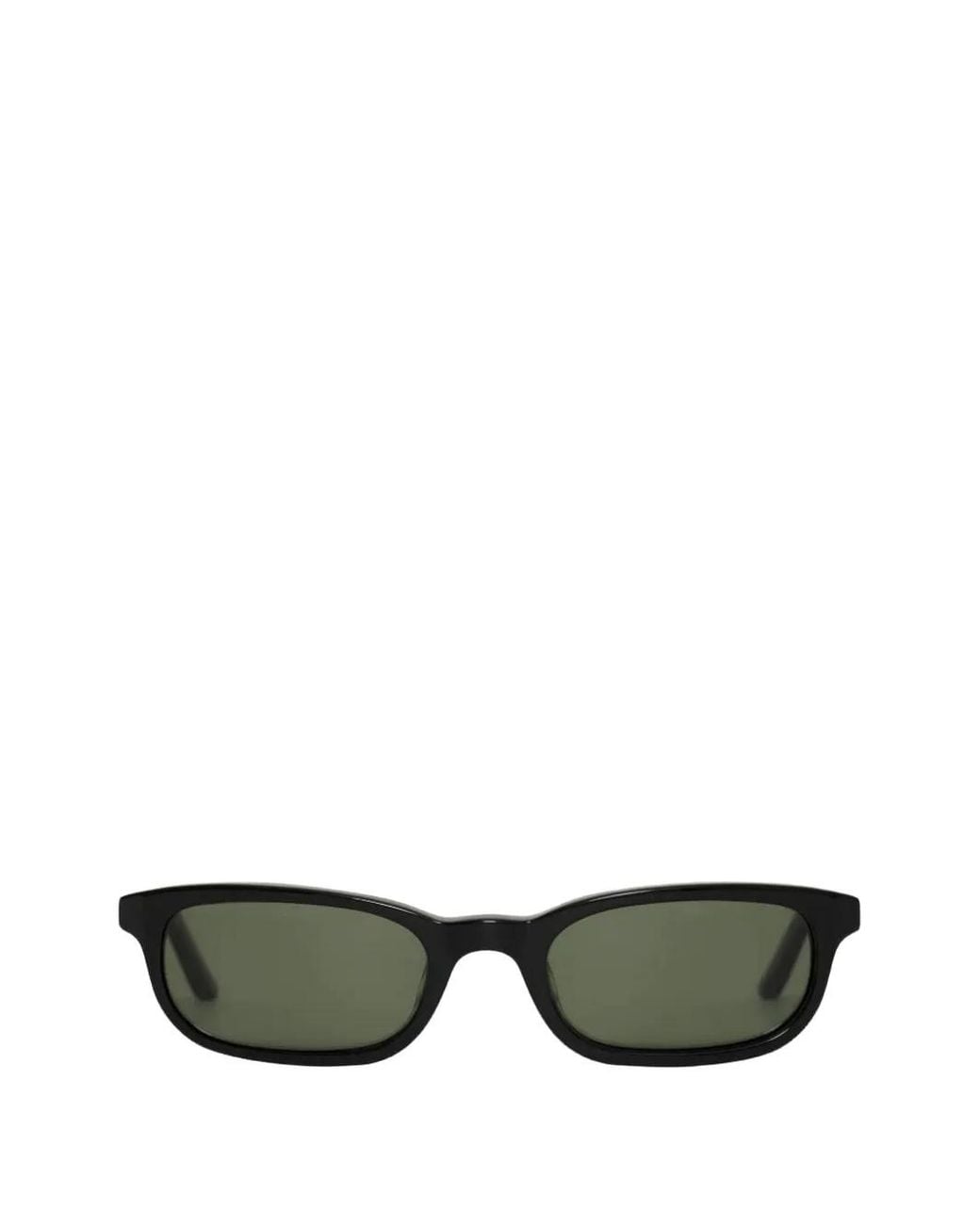 Brøgger Green Flossie Rectangle-Frame Sunglasses