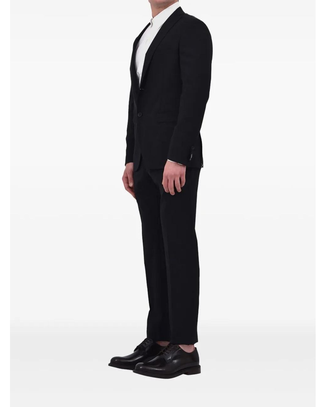 Tonello Black Single-Breasted Suit for men