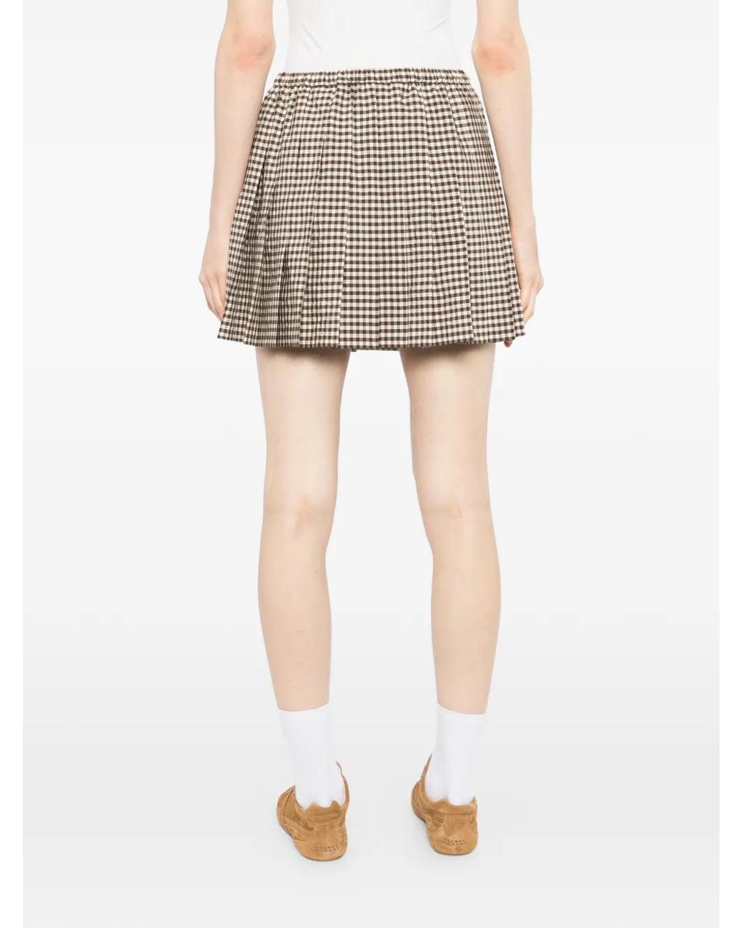 Moncler Natural Gonna Skirt