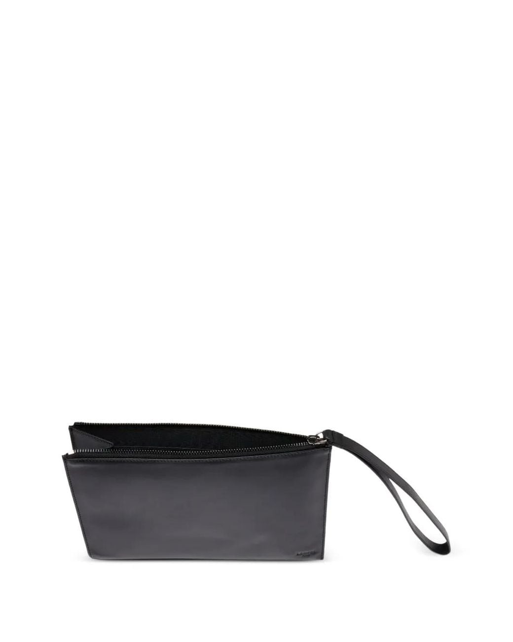 Lancel Black Leon Clutch Bag for men