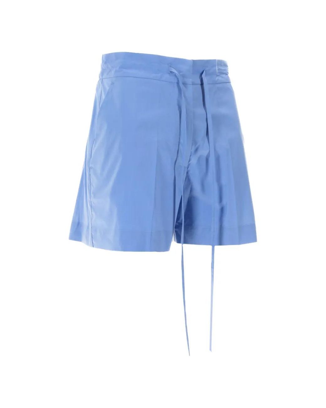 P.A.R.O.S.H. Blue Drawstring Shorts