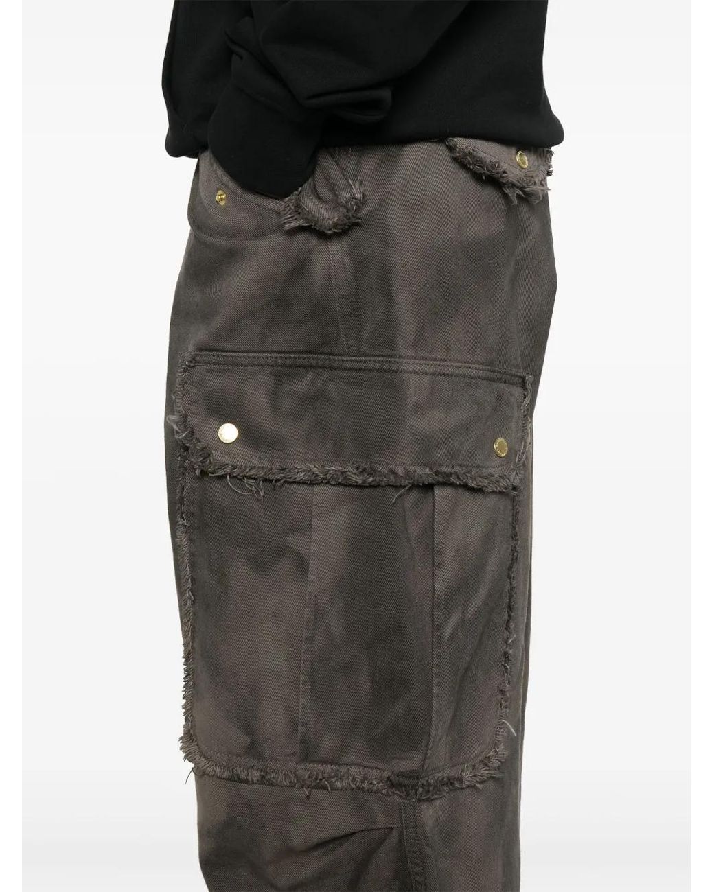 DARKPARK Gray Vivi Cargo Jeans