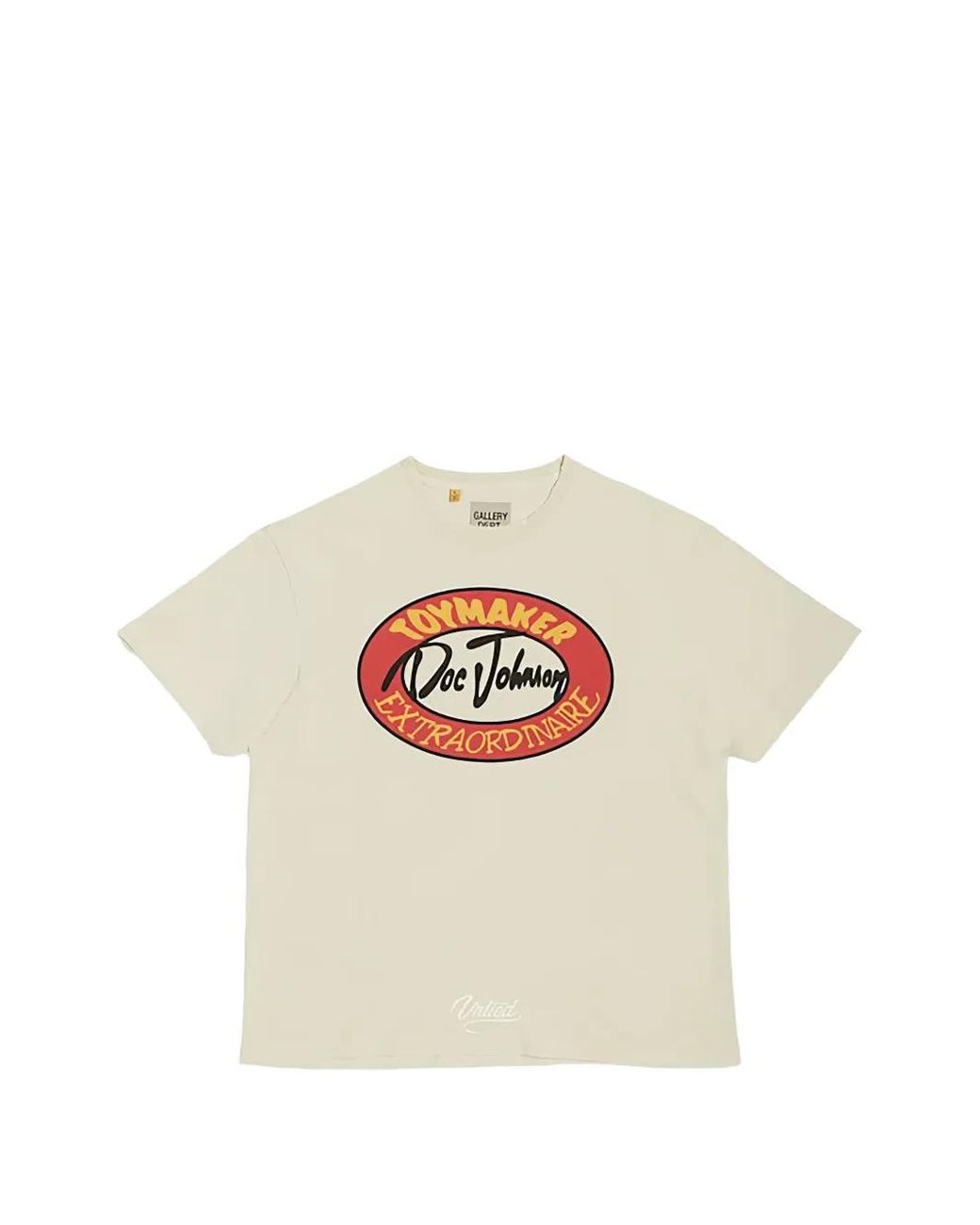 GALLERY DEPT. White Toymaker Doc Johnson T-Shirt "Antique"