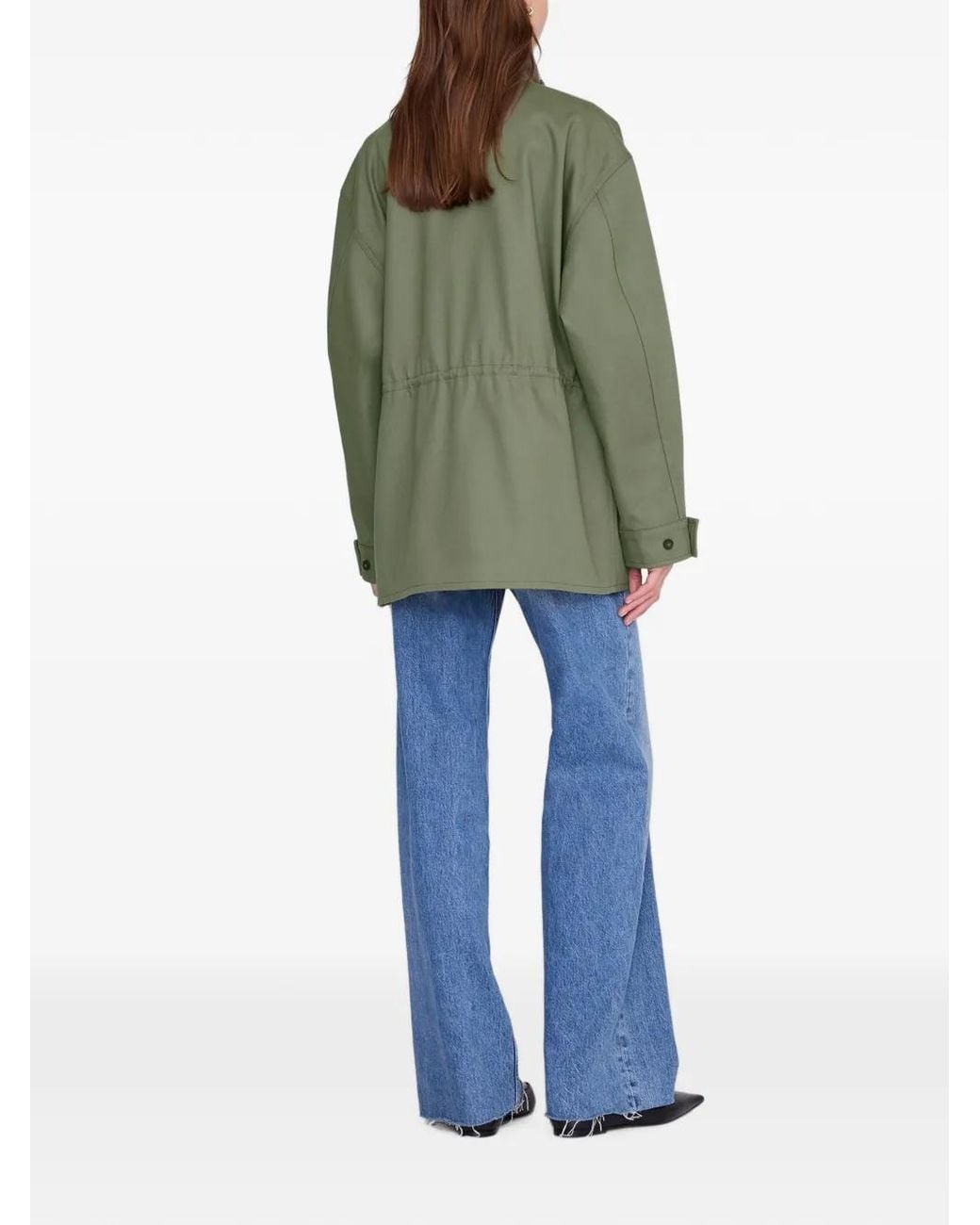 Anine Bing Green Sahara Jacket