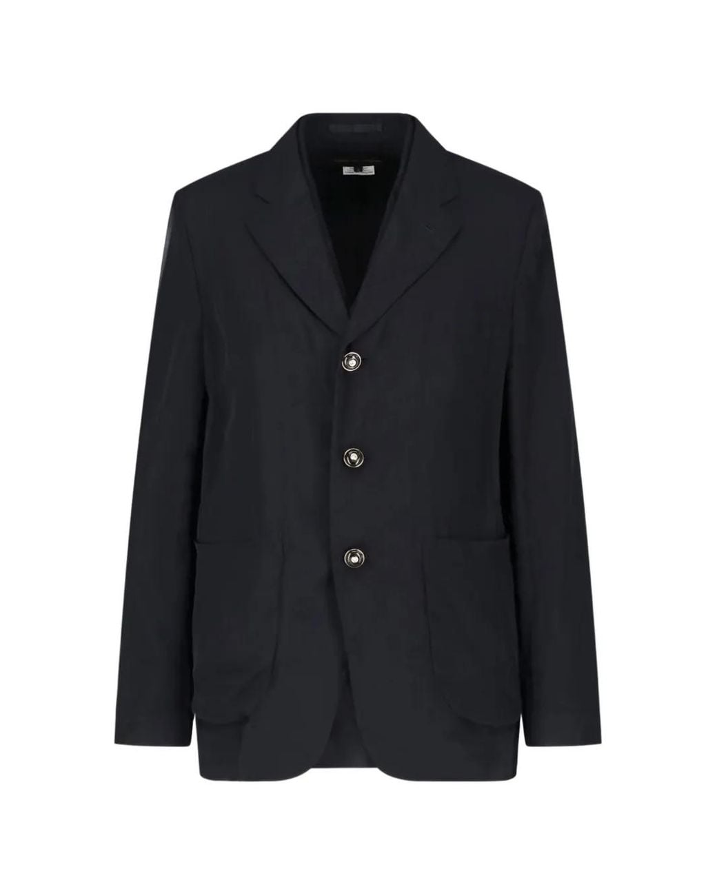 Comme des Garçons Black Layered Notched-Lapel Blazer