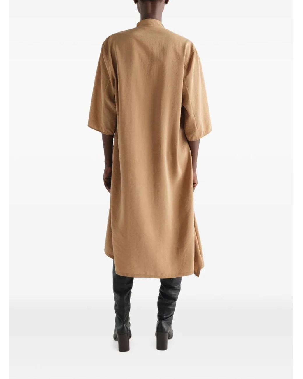 Lemaire Natural Soft-Collar Dress