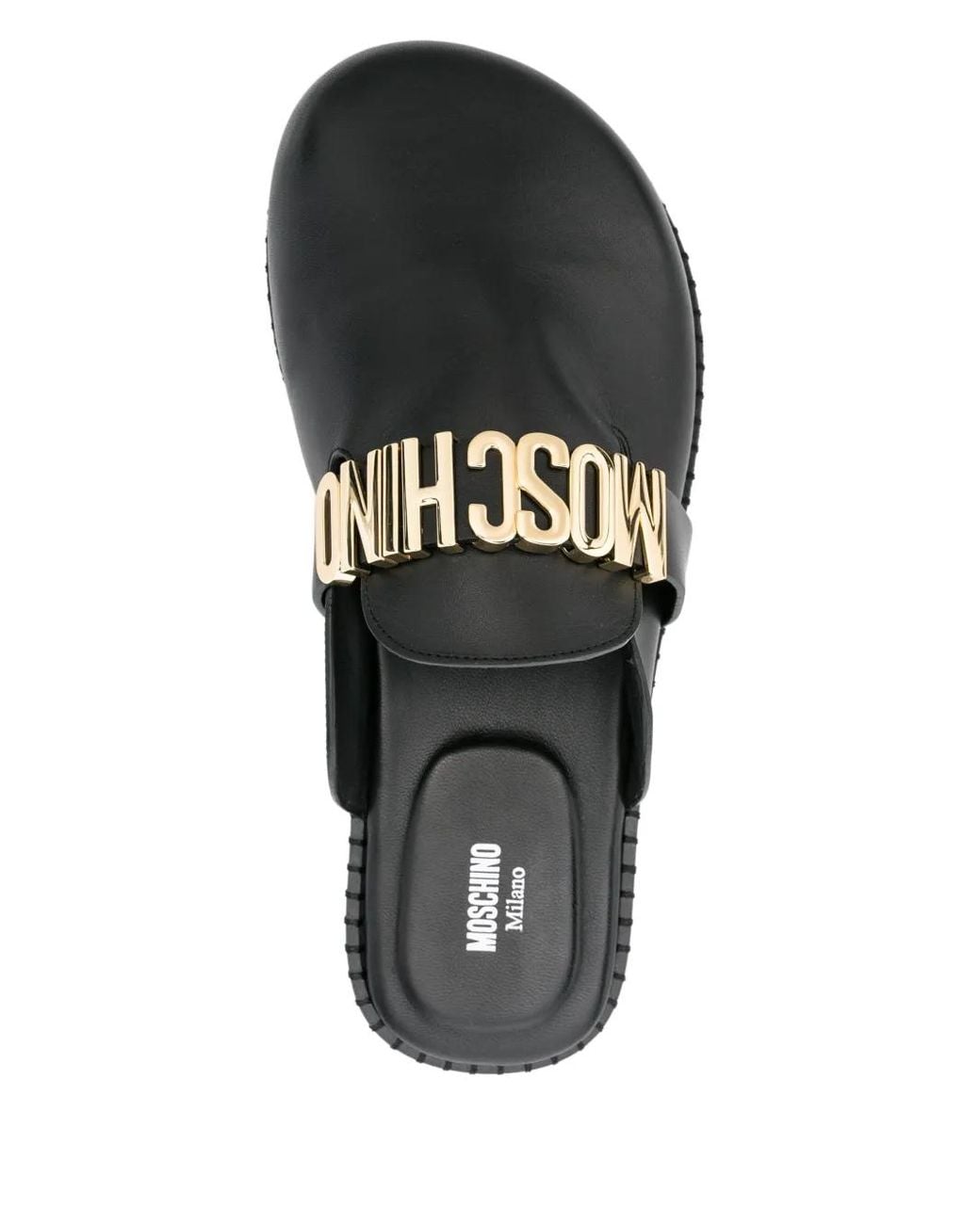Moschino Black Sandals for men
