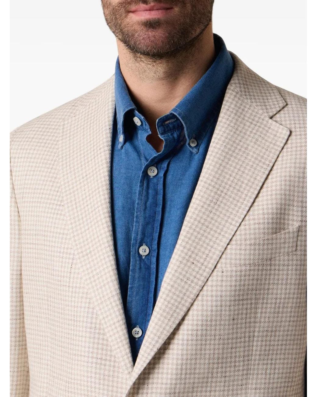 Brooks Brothers White Blazer À Simple Boutonnage for men