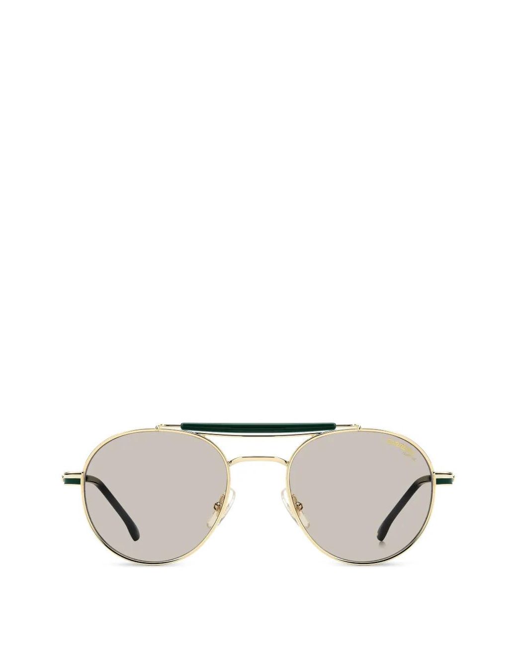 Carrera Metallic Pilot-Frame Double-Bridge Sunglasses for men