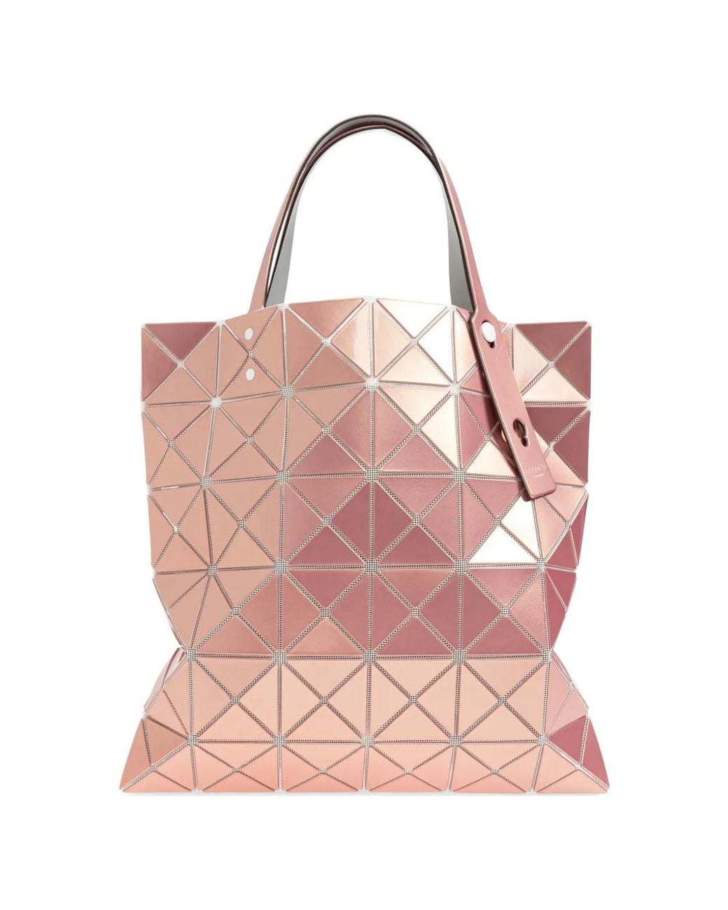 Issey Miyake Pink Lucent Flap Tote Bag
