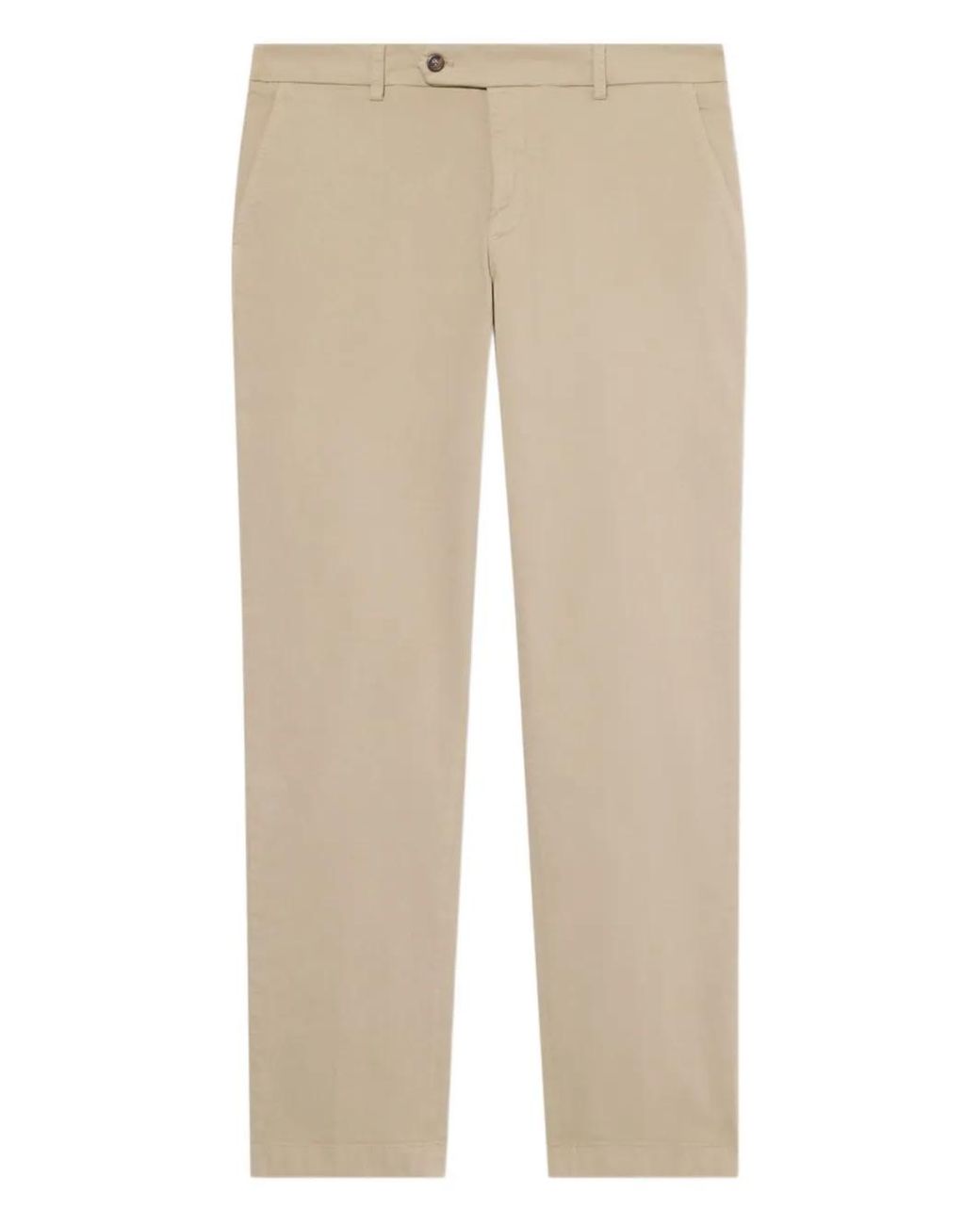 Brooks Brothers Natural Cotton-Blend Trousers for men