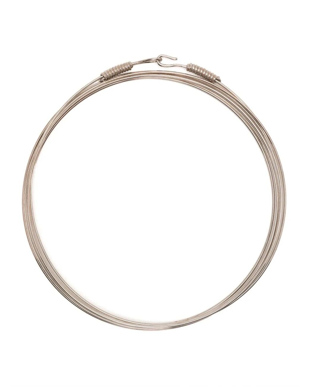 TAKAHIROMIYASHITA The Soloist Metallic Angel Hair Necklace