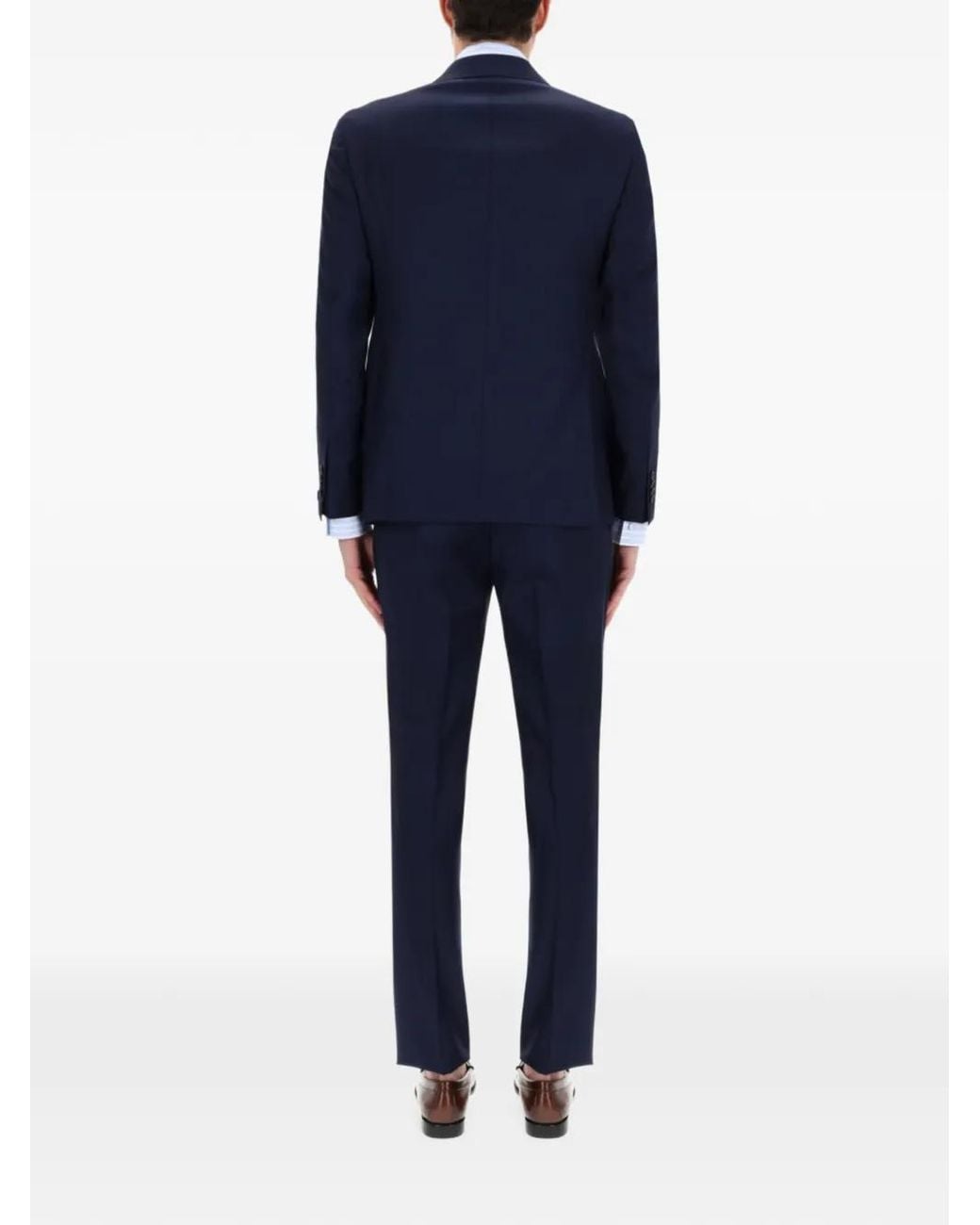 Tagliatore Blue Vesuvius Two-Piece Suit for men