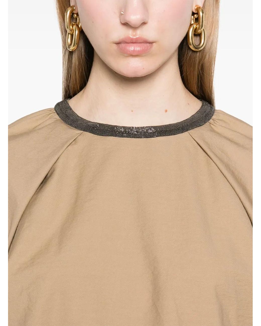Brunello Cucinelli Natural Jersey