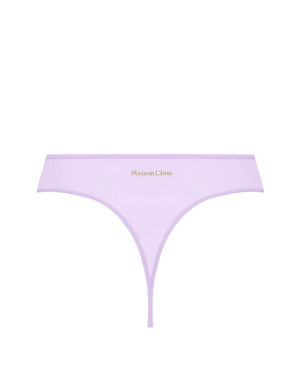 Maison Close Purple Double Sens Sheer Thong