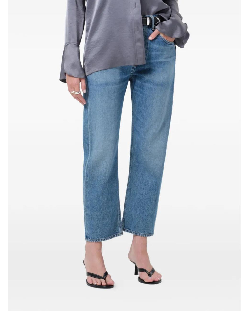 Citizens of Humanity Blue Winslow Boyfriend-Fit Jeans