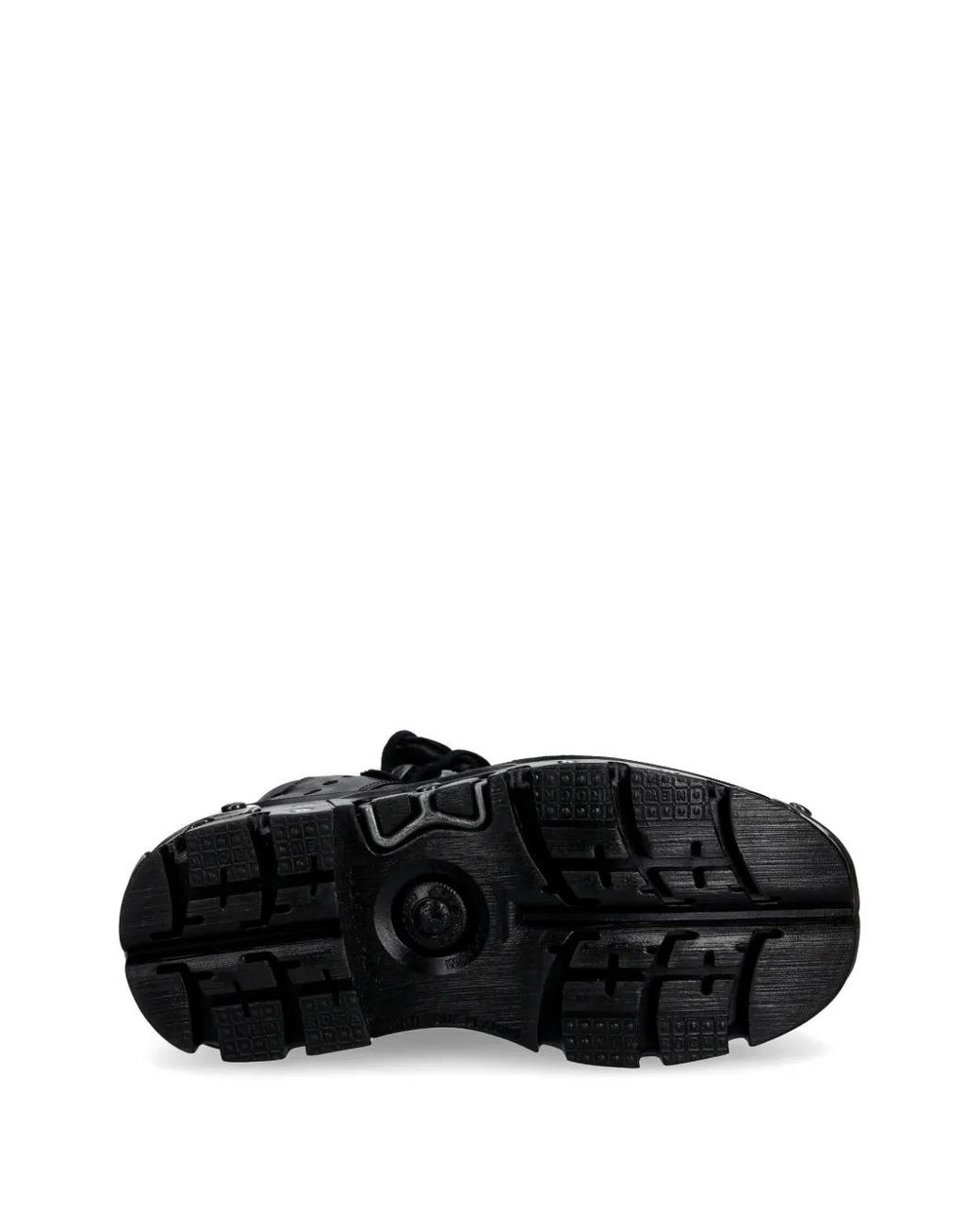 New Rock Black M-Wall106-S10 Stiefel Mit Metalldetail