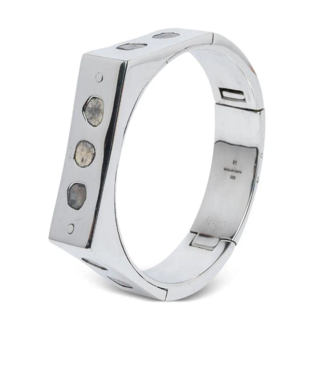 Parts Of 4 White Sistema V2 Diamond Bracelet