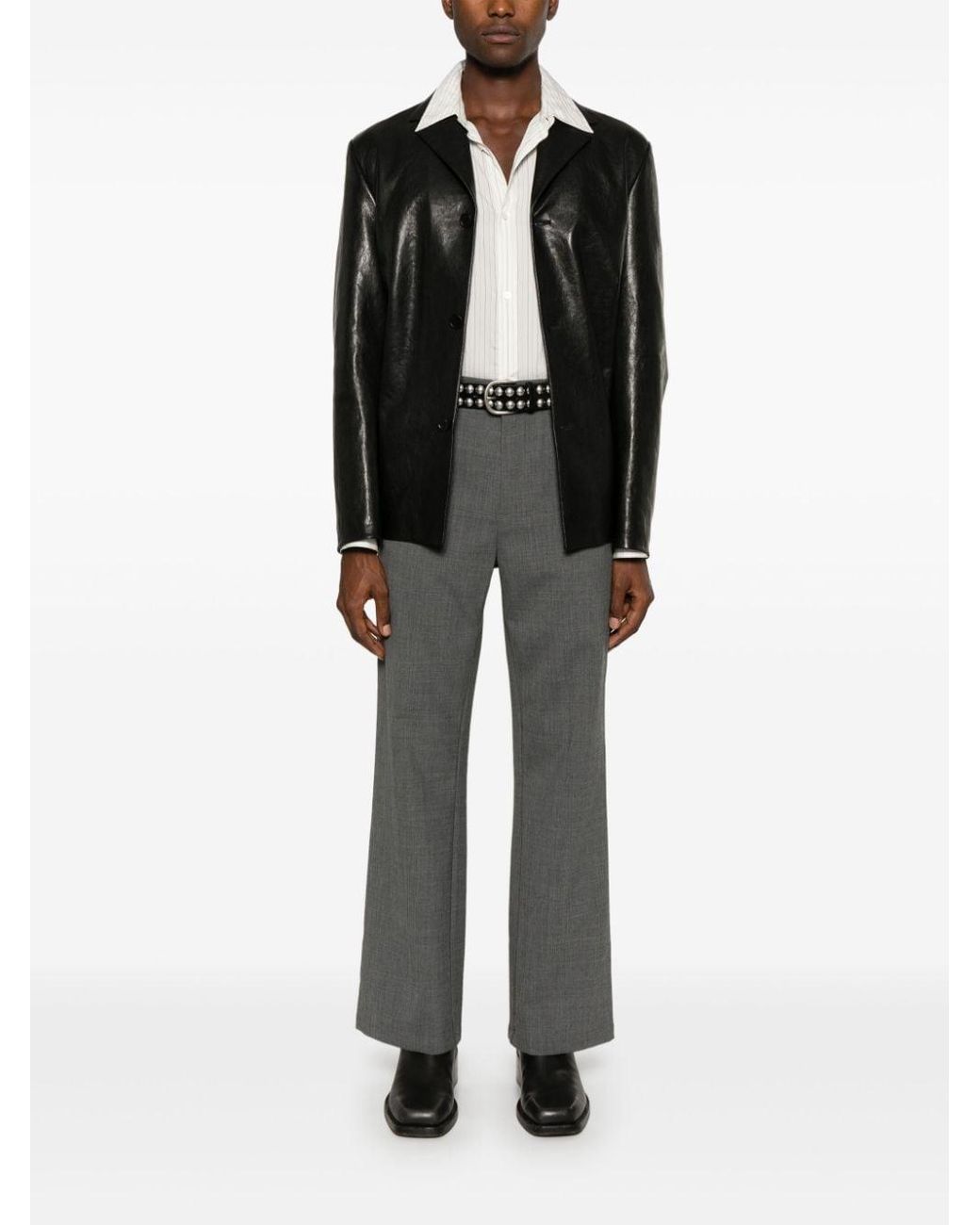 Sunflower Flare French パンツ sunflower Flare French Trousers in Gray for Men | Lyst