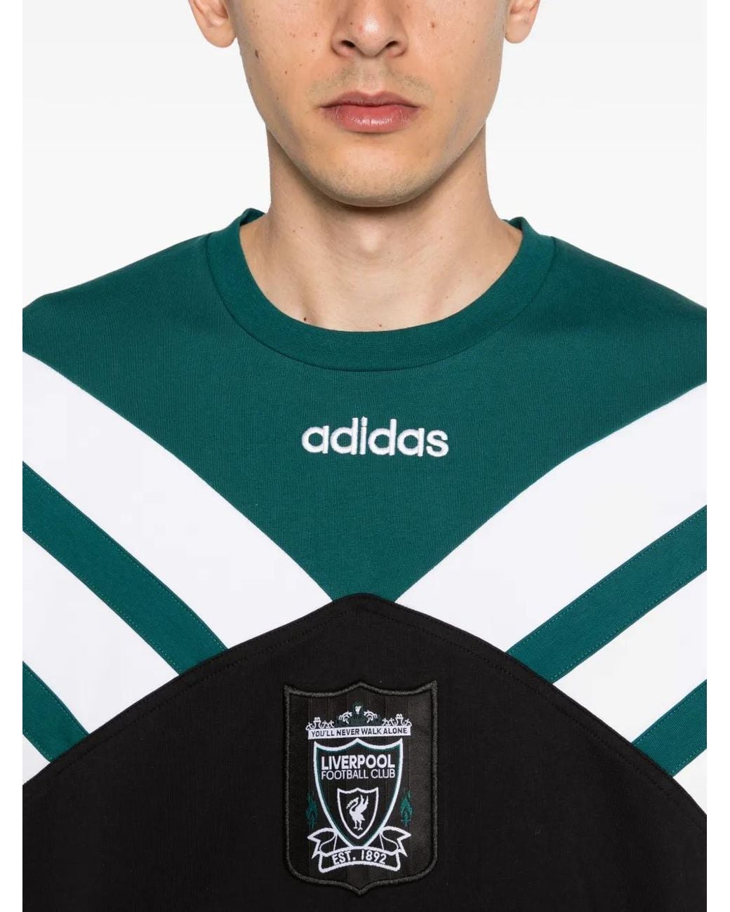 Adidas Black Liverpool Fc T-Shirt 95 for men
