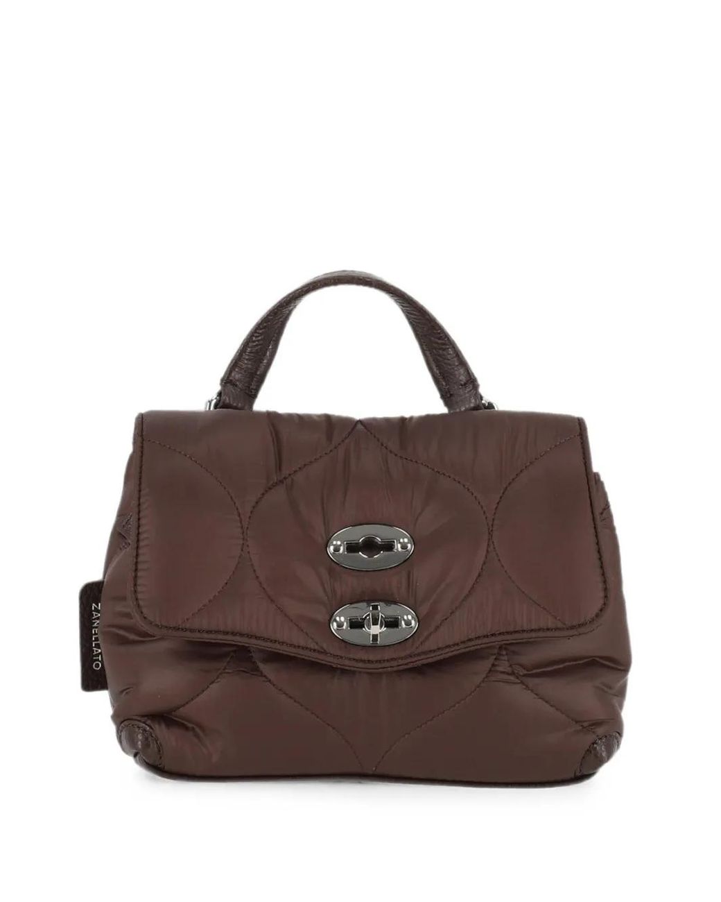 Zanellato Brown Sac Porté Épaule Postina Lunaria