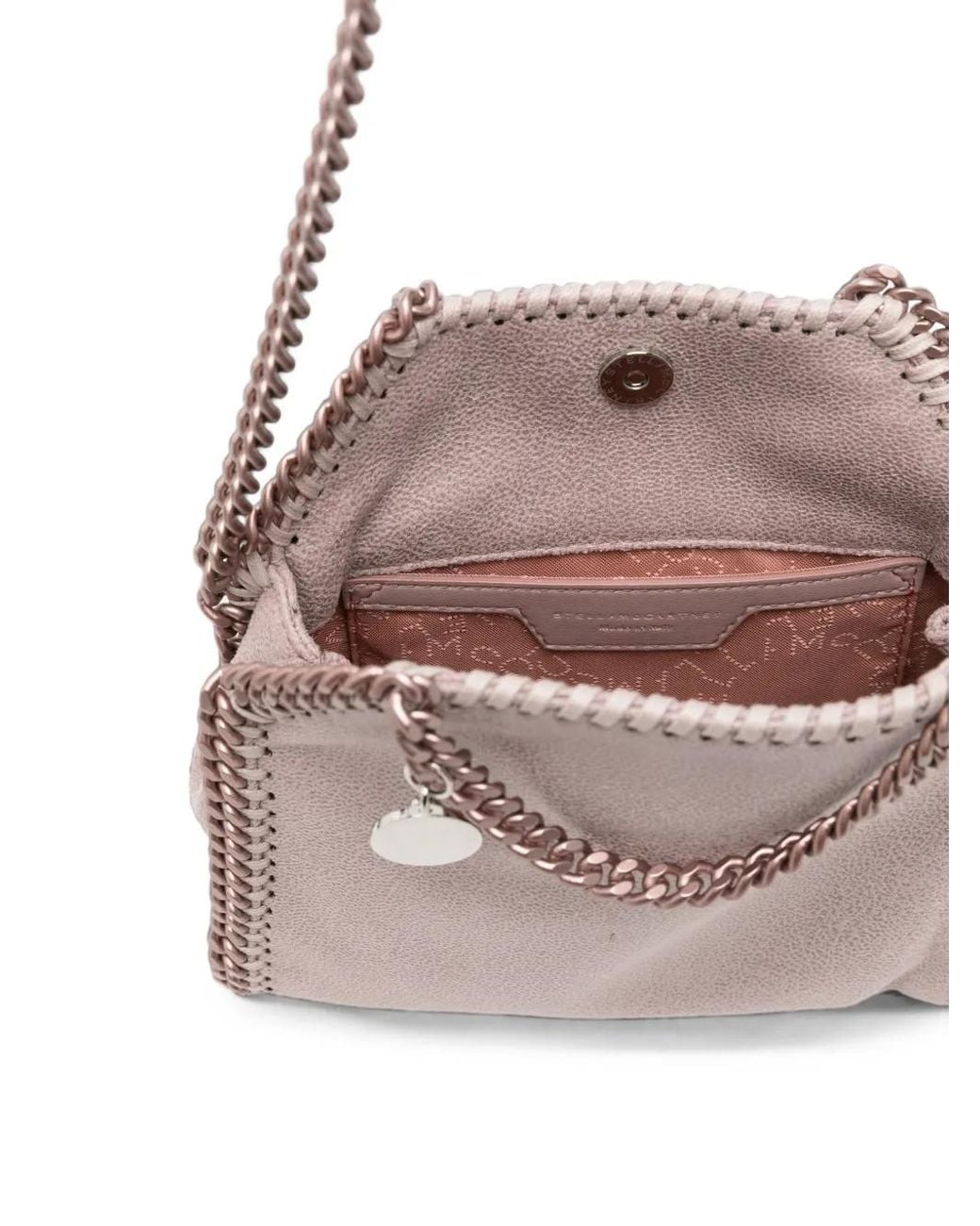 Stella McCartney Pink Falabella Tiny Airlite Tote Bag