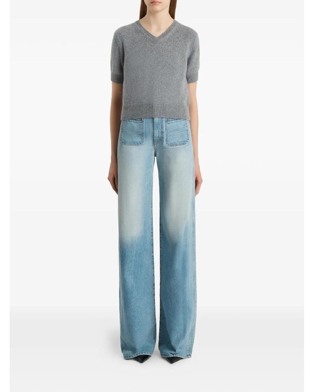 Khaite Gray Jas Sweater