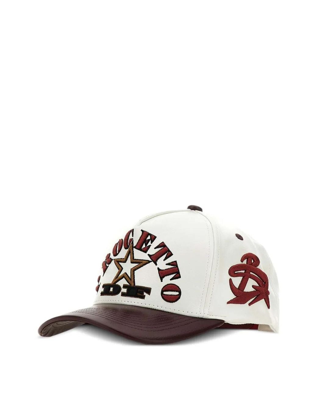 PDF White Trucker Project Embroidered Baseball Cap for men