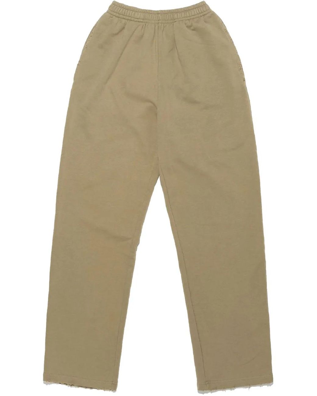Mainless Natural Distressed Track Trousers