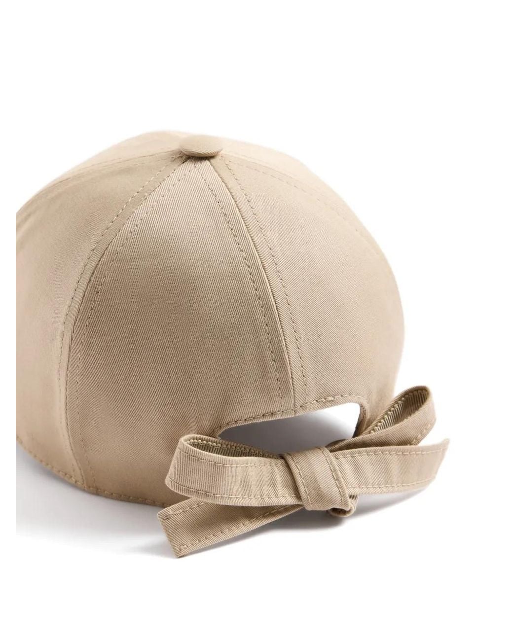 Patou Natural Knot Embroidered-Logo Cap