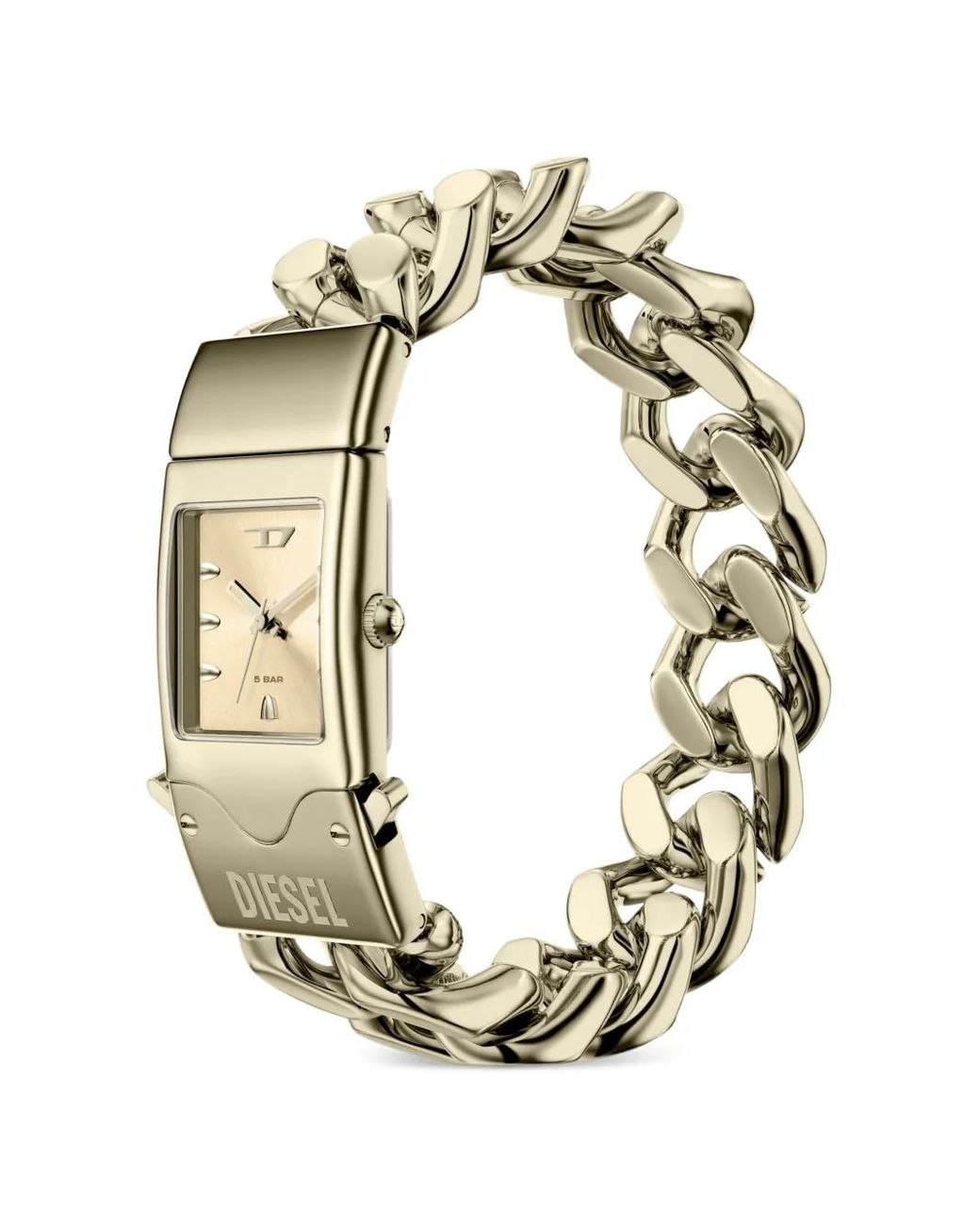 DIESEL Metallic Closer-Tone Stainless Steel Watch for men