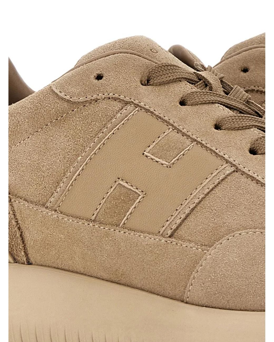 Baskets Cube À Lacets Hogan pour homme en coloris Brown