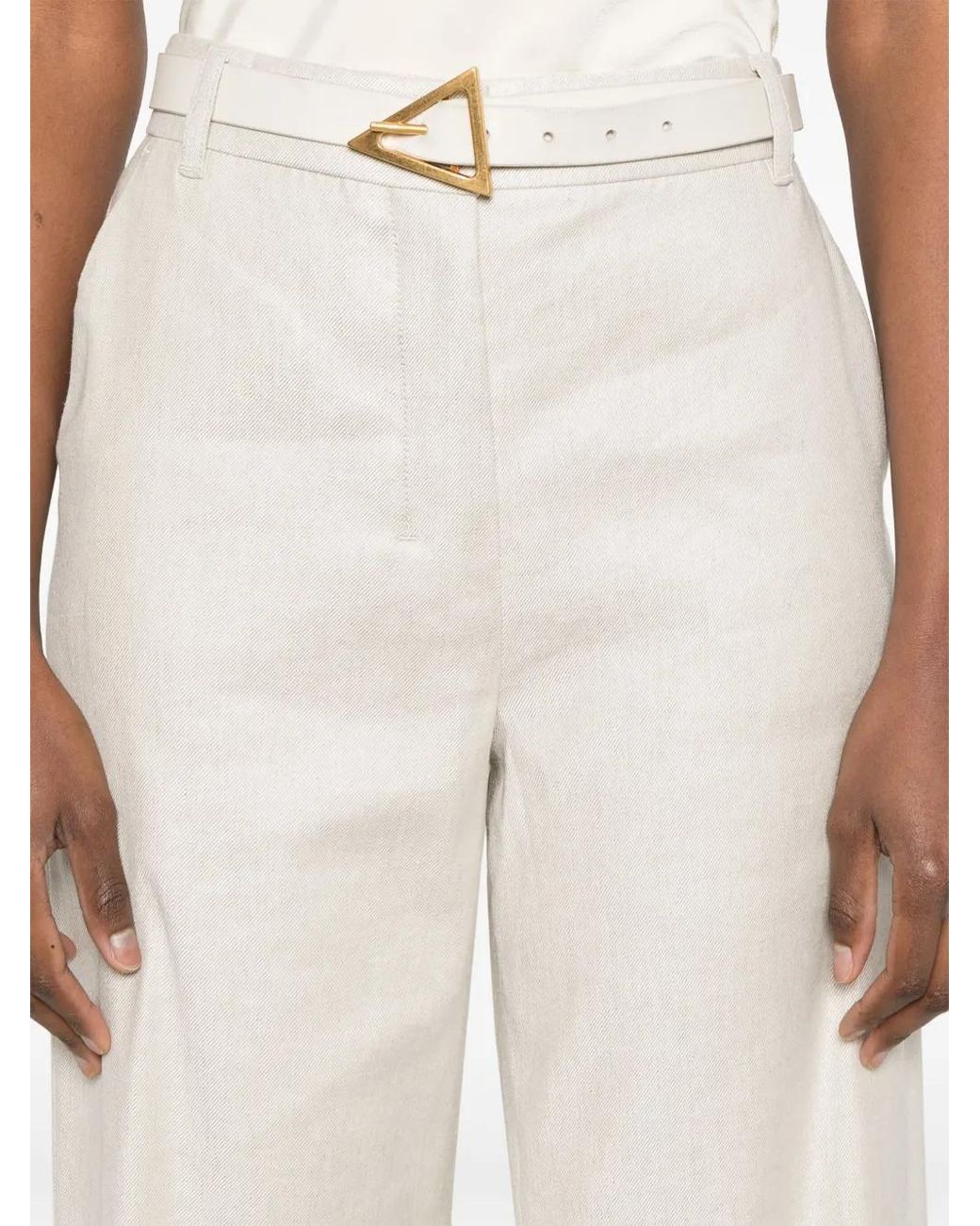 Pantalones Toby Max Mara de color White