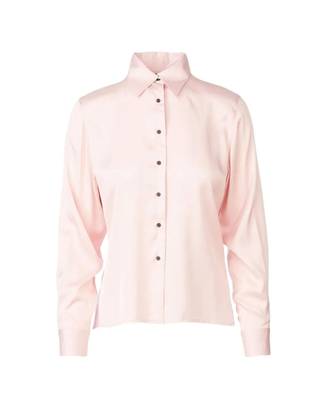Tessitura Body Couture Pink Button-Fastening Regular Shirt