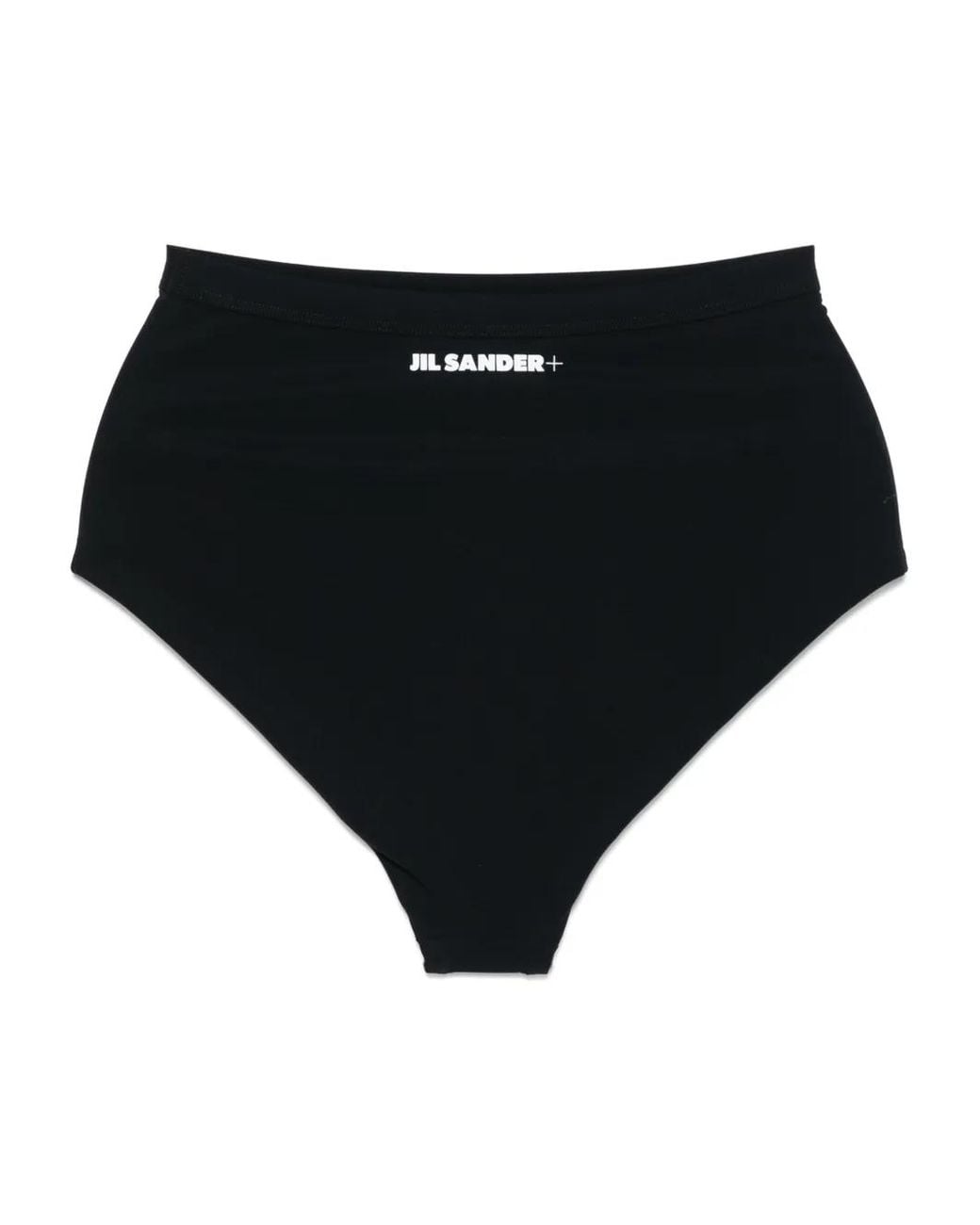 Jil Sander Bikinislip Met Logoprint in het Black