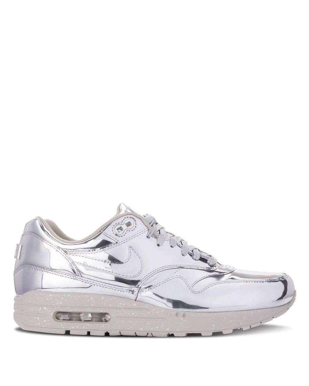 air max 1 liquid silver