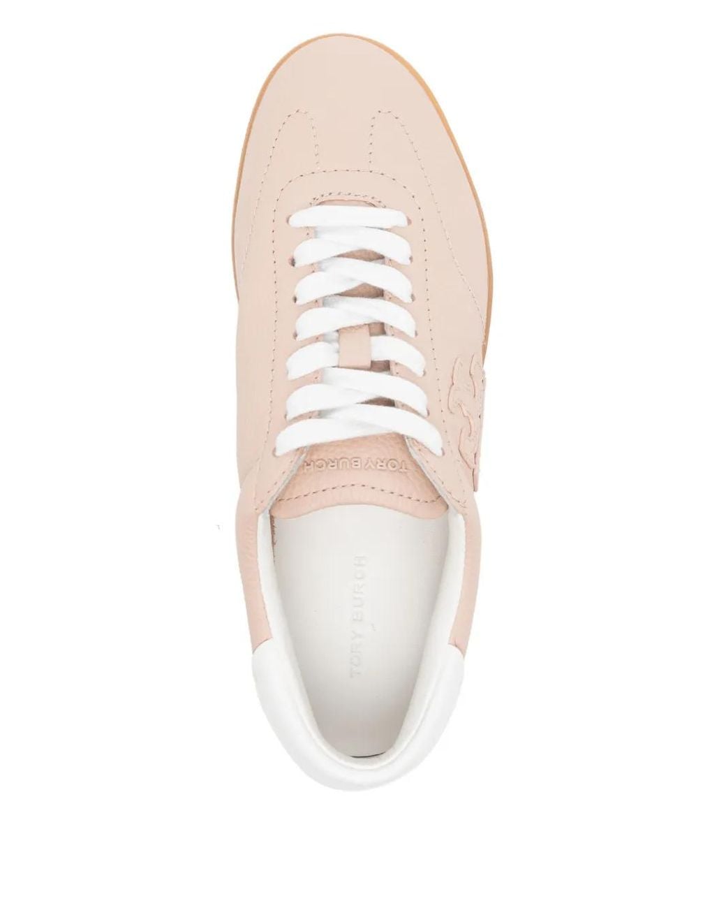 Tory Burch Pink Phoenix Low-Top Sneakers