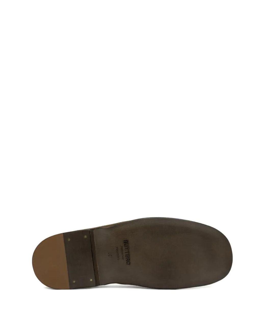 Buttero Green Suede Loafers for men
