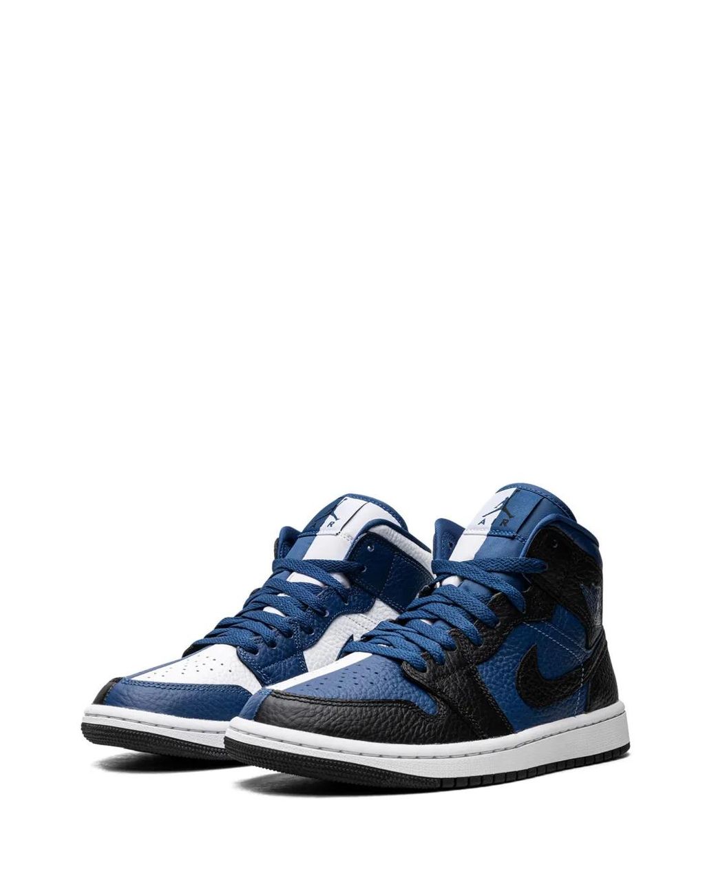 Nike Blue 1 Mid Split Sneakers