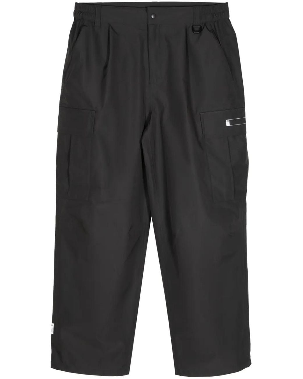 Thisisneverthat Gray Graphic-Print Cargo Pants for men