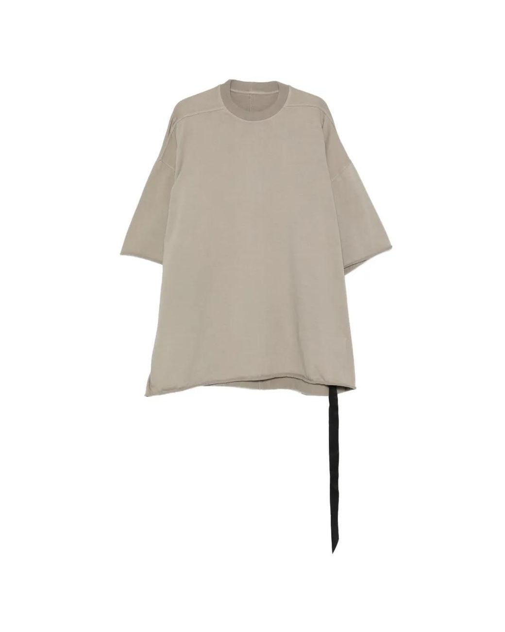 Rick Owens Natural T-Shirt Tommy T À Manches Courtes for men