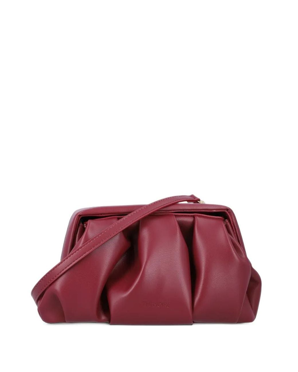 THEMOIRÈ Purple Athena Clutch Bag