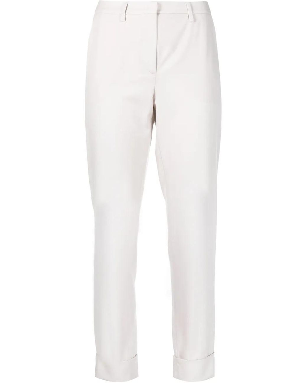 Fabiana Filippi Multicolor Straight-Leg Wool Trousers