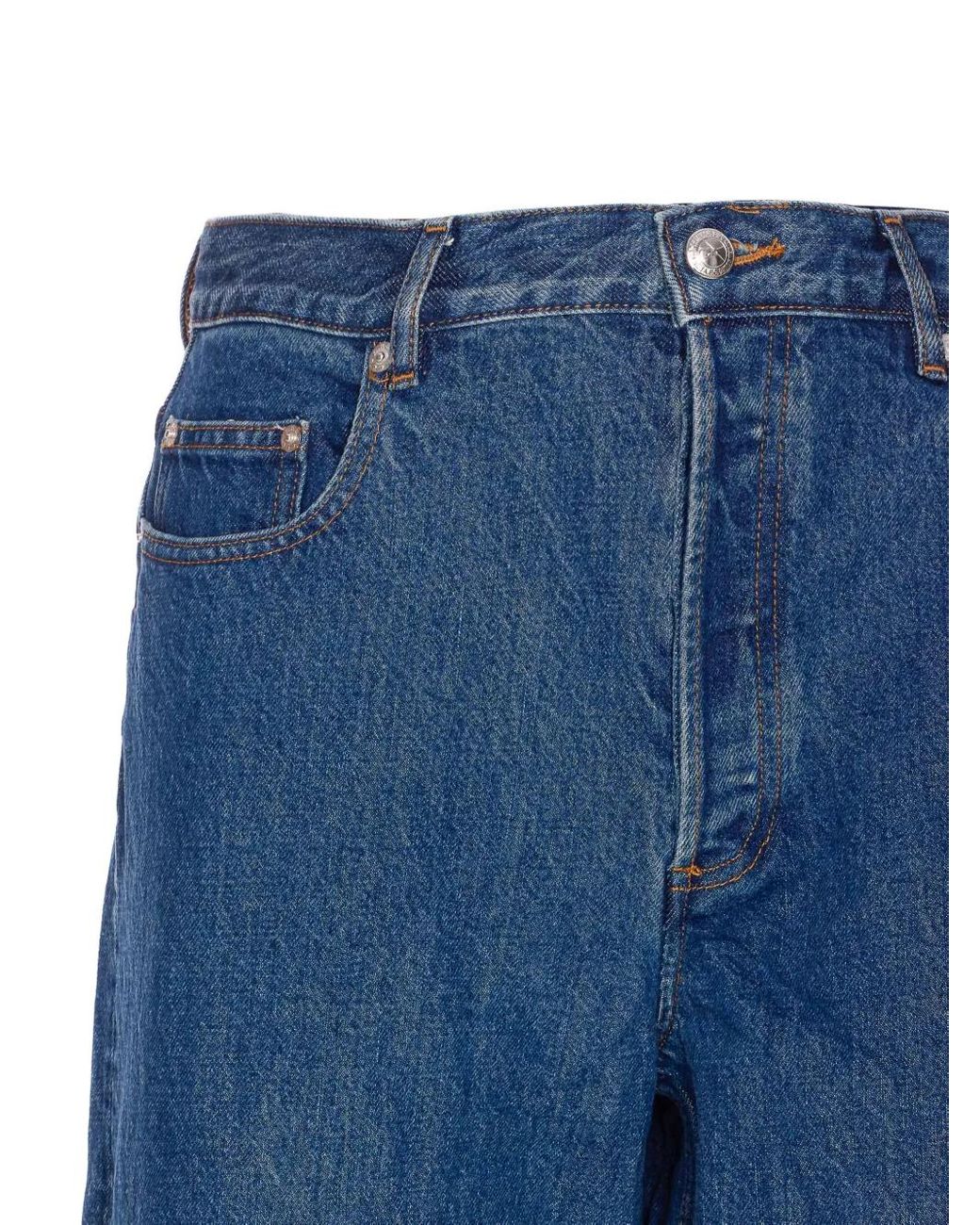 A.P.C. Blue Aaron Jeans for men